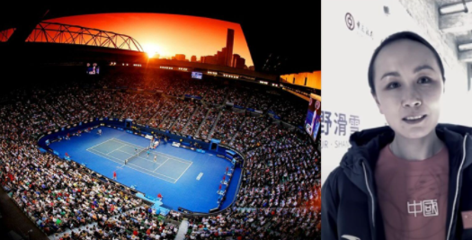 JUST IN: Tennis Fans Ordered to REMOVE Shirts So As Not To “Offend” China