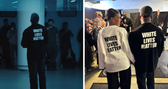 JUST IN: Kanye West Wears ‘White Lives Matter’ Shirt During Fashion Show