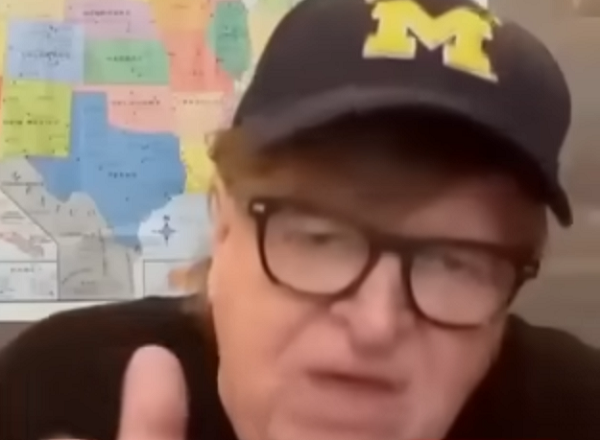 WATCH: Michael Moore PANICS As Trump Makes His Return